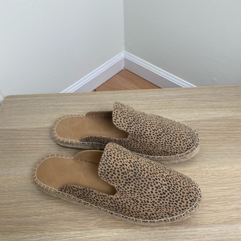 Universal Thread Espadrille Mule - Leopard 9.5